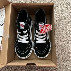 High top black toddler VANS